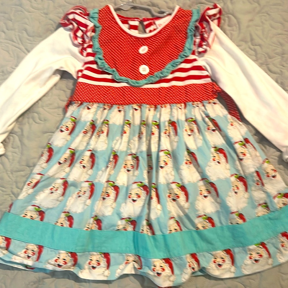 Natalie Grant Christmas Dres; little girls size 4t